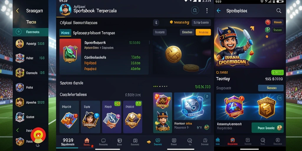 Tampilan gameplay aplikasi Sportsbook 9939 yang menarik dan interaktif.