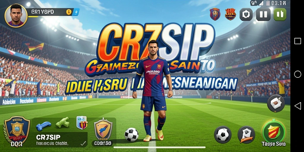 Tampilan gameplay menarik dari <strong>CR7SIP</strong> yang menampilkan kebangkitan karakter Idle.