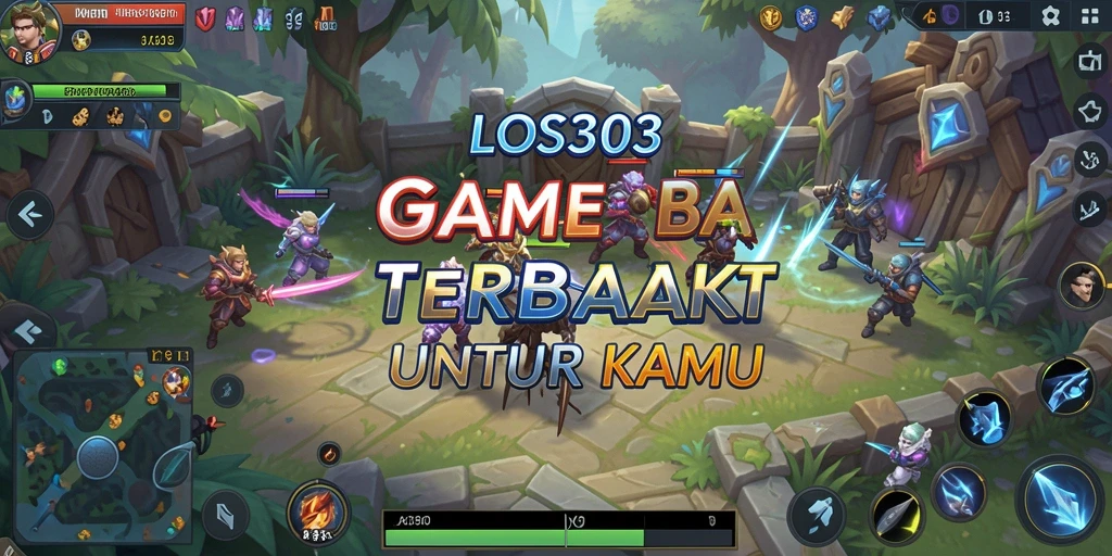 Screenshot menunjukkan aksi pertempuran hero dalam LOS303 yang seru.